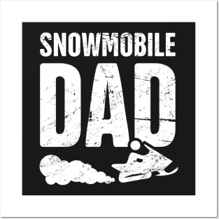 Snowmobile Dad Posters and Art